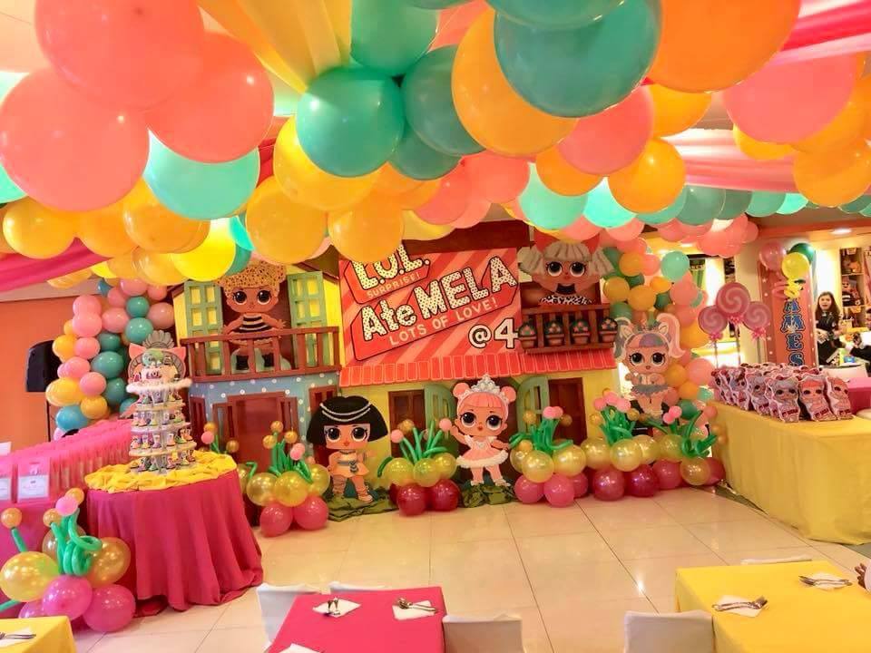 LOL Surprise Doll Theme Backdrop - Junnie Tan Arts and Designs